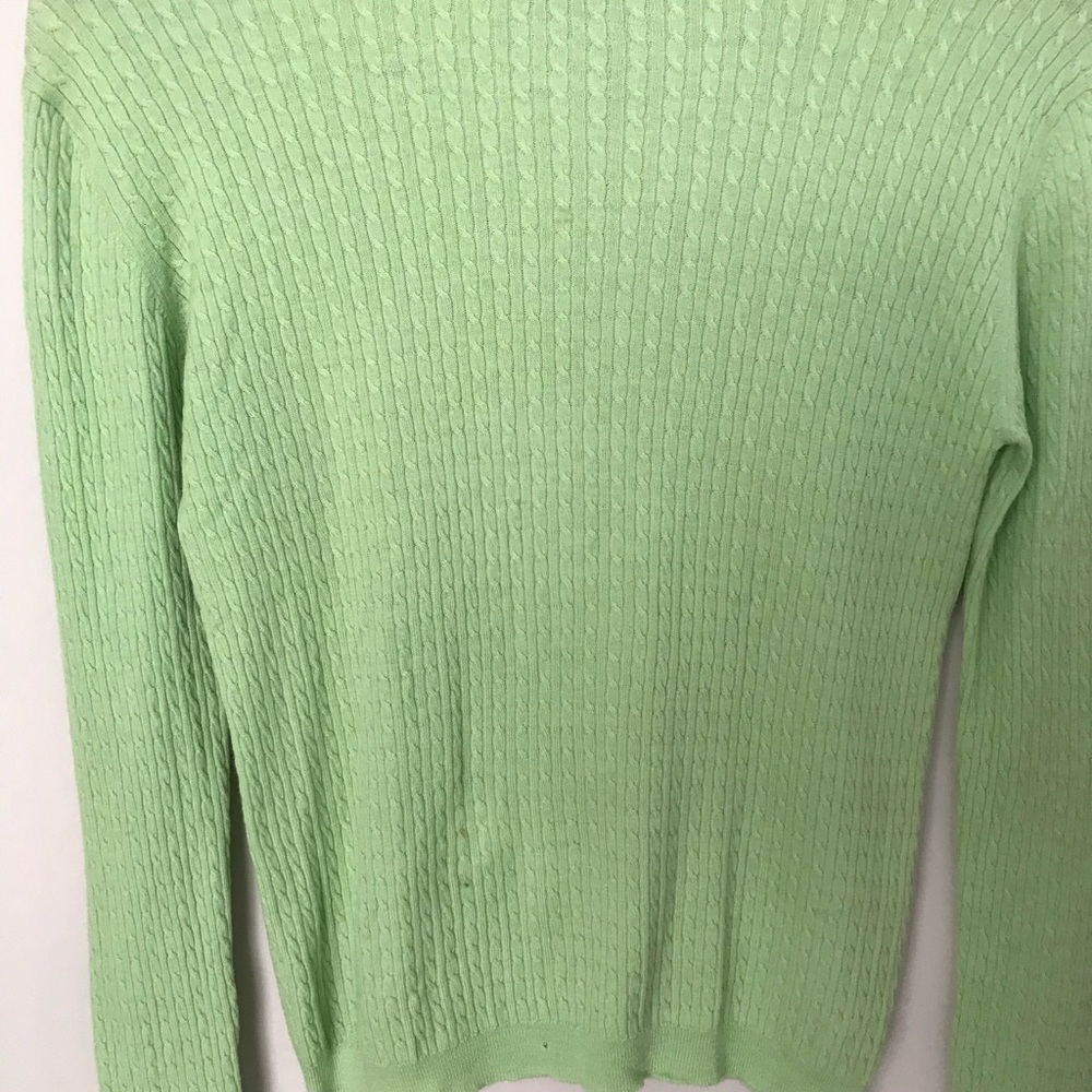 Lilly Pulitzer cashmere sweater cable knit - Picture 2 of 5